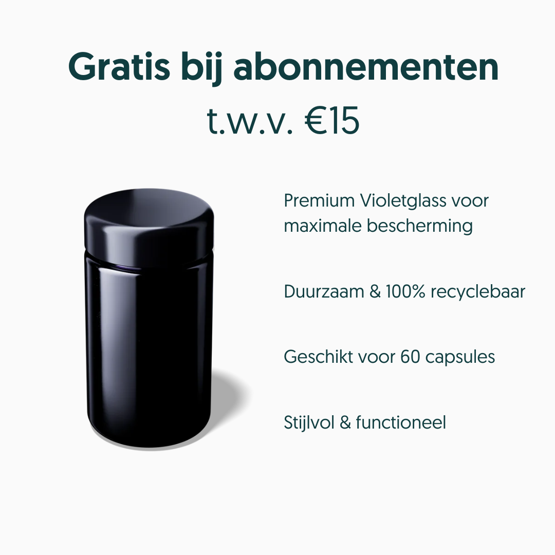 Violetglass Bewaarpot